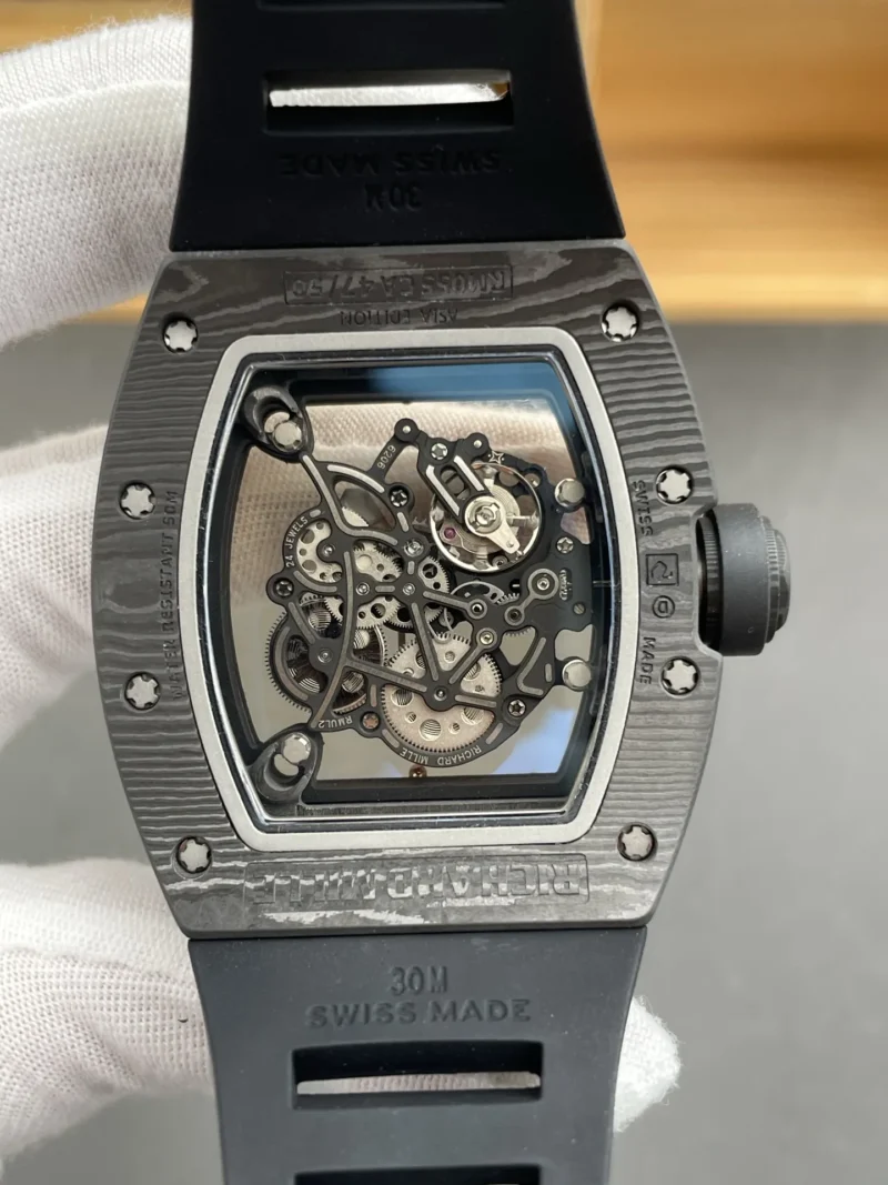 Richard Mille RM 055 Carbon Fiber 49.9x42.7mm