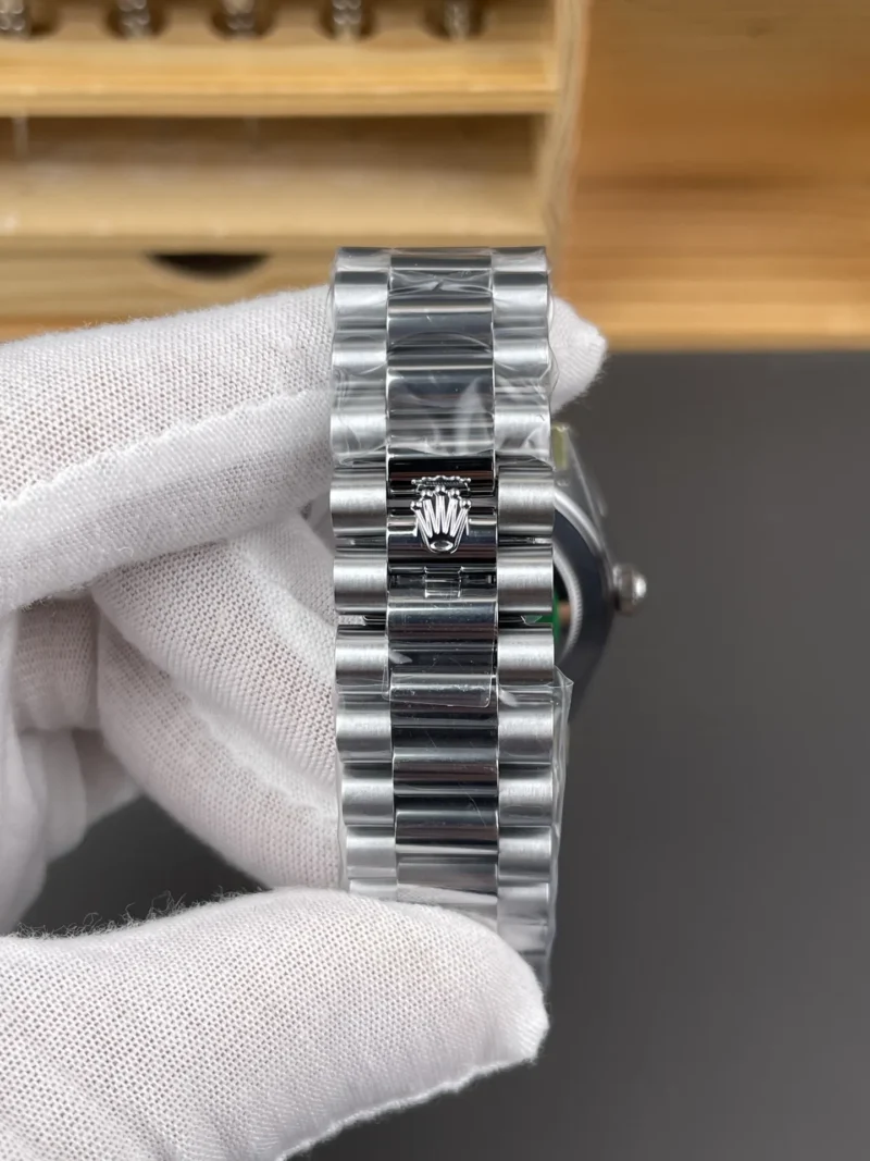 Rolex Black Baguette Diamond 40mm