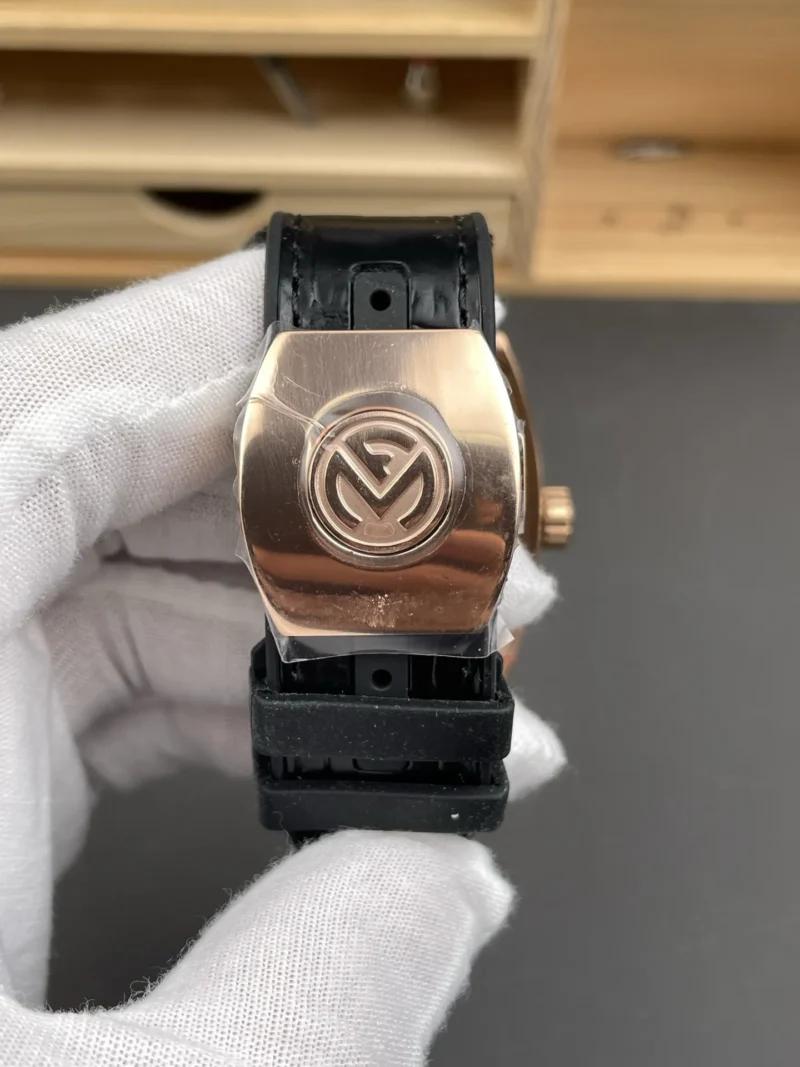 Franck Muller Vanguard Rose Gold Black Dial 44x54mm