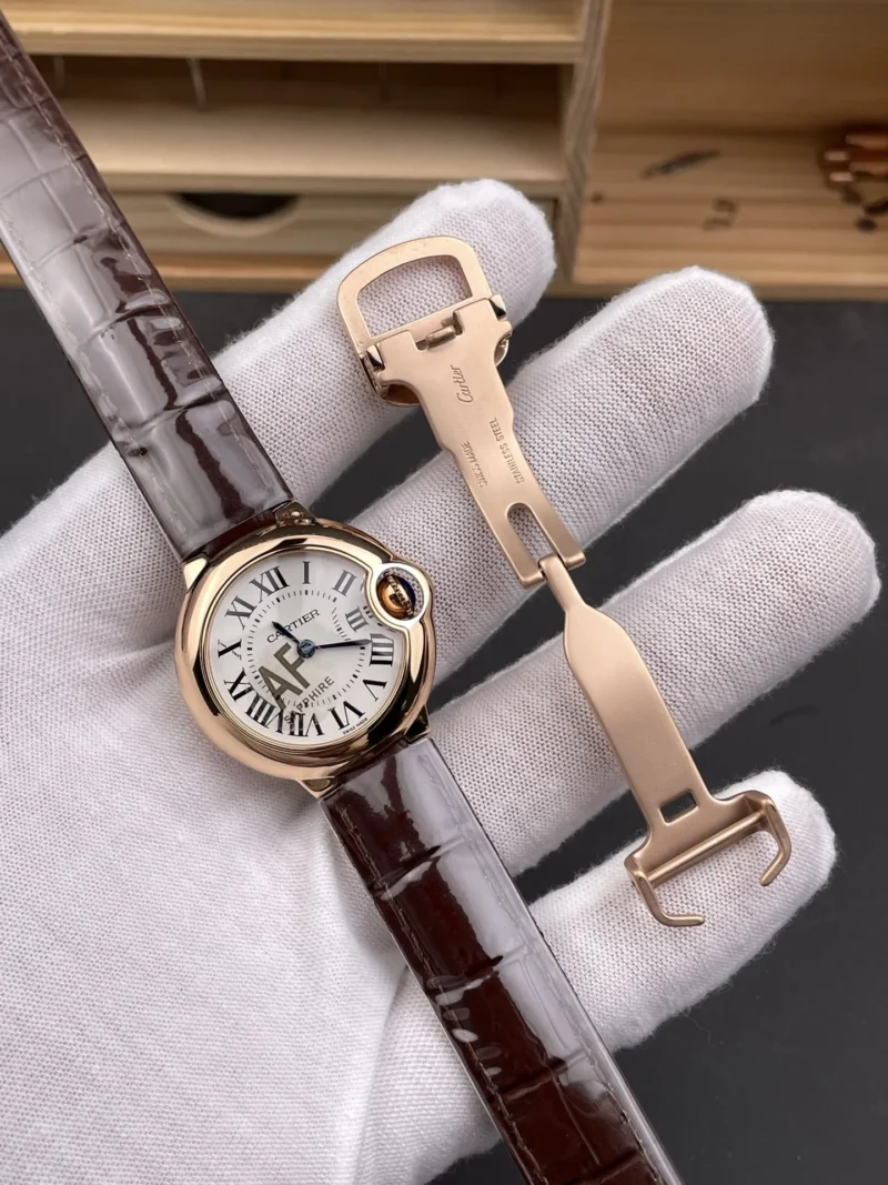 Cartier Ballon Bleu White Dial Ladies 28mm