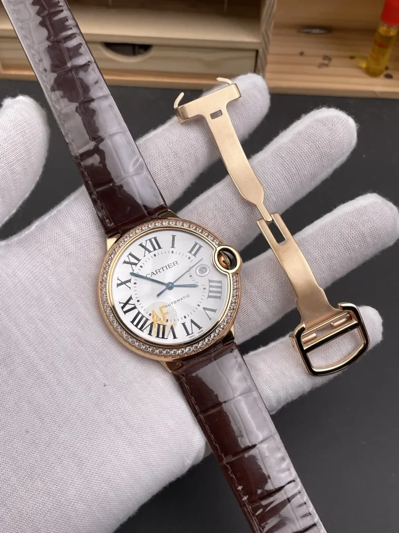 Cartier Ballon Bleu Diamond Bezel 42mm