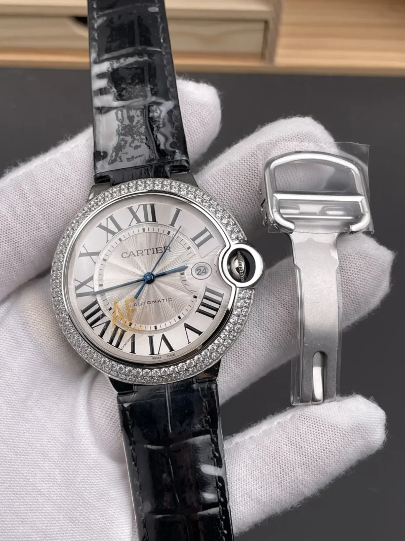 Cartier Ballon Bleu Diamond Bezel 42mm