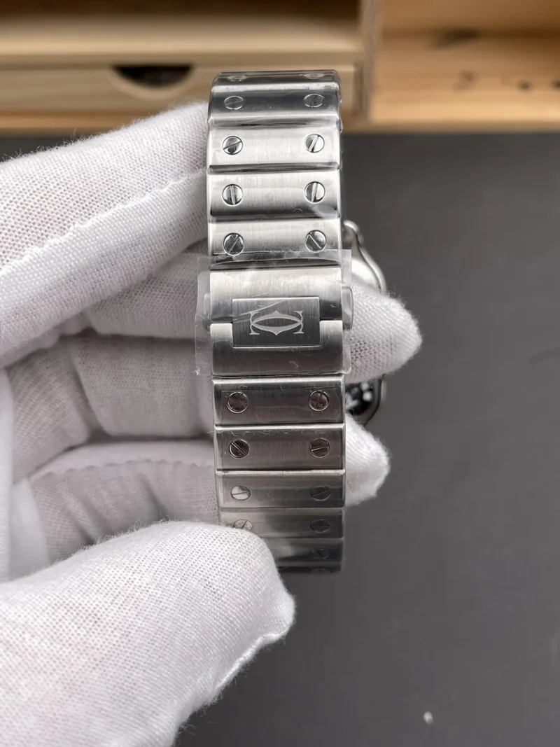 Cartier Santos White Dial 35.1mm