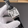 Cartier Santos Grey Dial 31.4x43.5mm