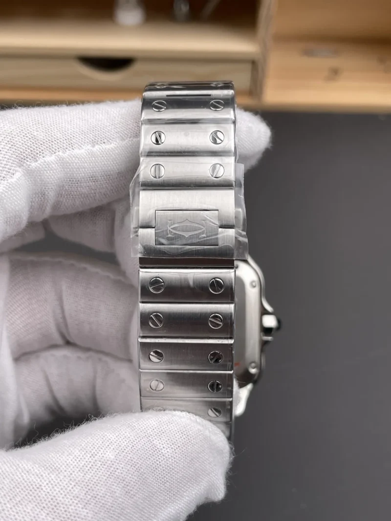 Cartier Santos Diamond Bezel 35.1mm