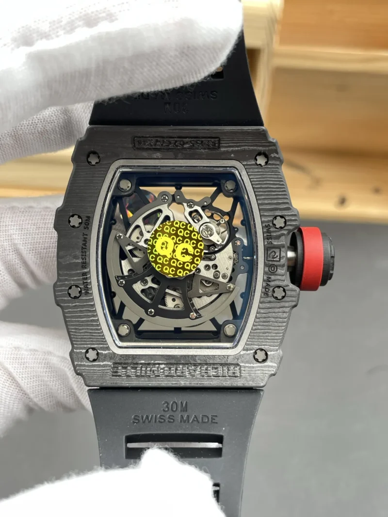 Richard Mille Carbon Fiber 49.94x44.5mm