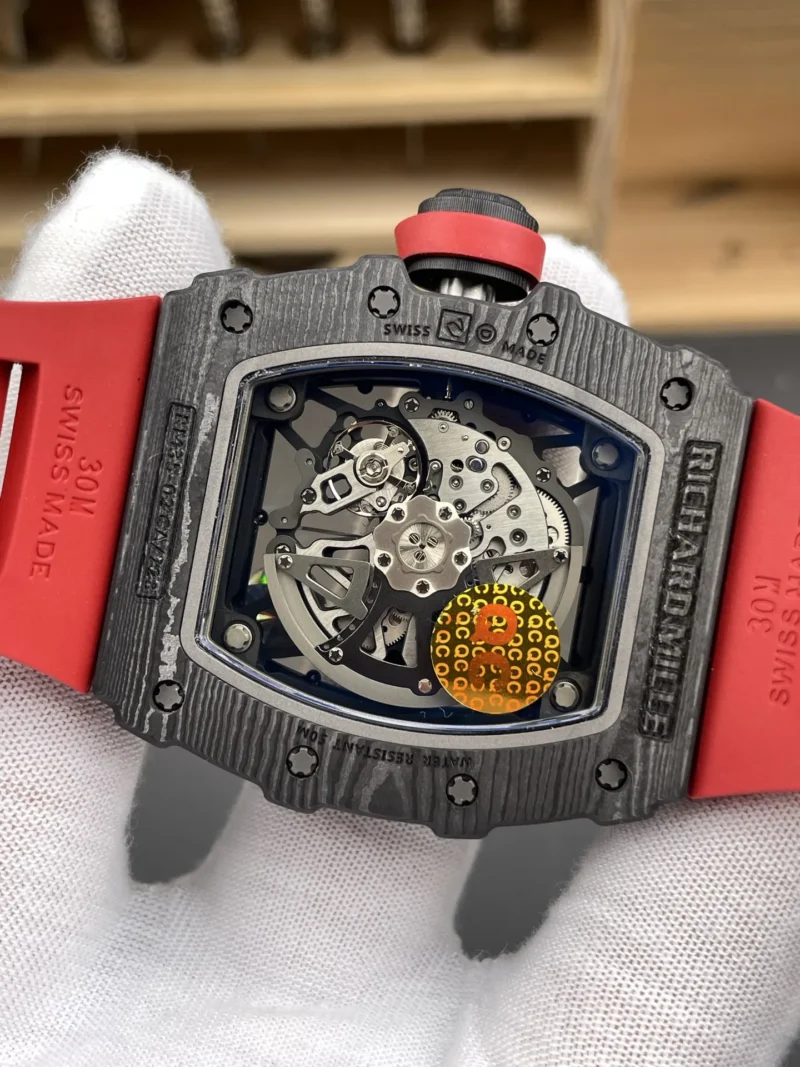 Richard Mille Carbon Fiber 49.94x44.5mm