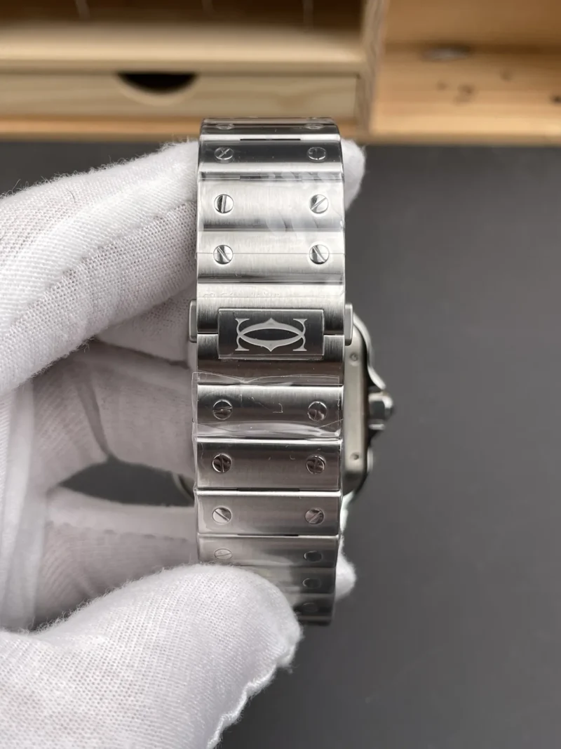 Cartier Santos Green Dial 39.8mm