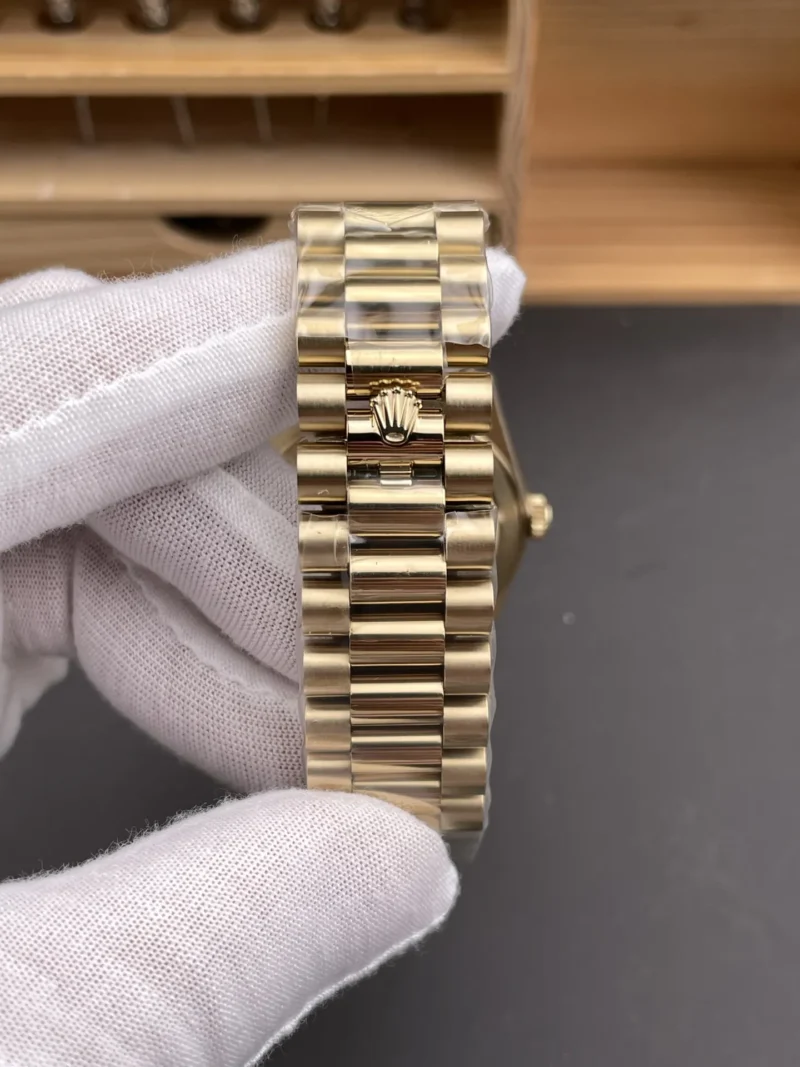 Rolex Day-Date Yellow Baguette Diamond 40mm