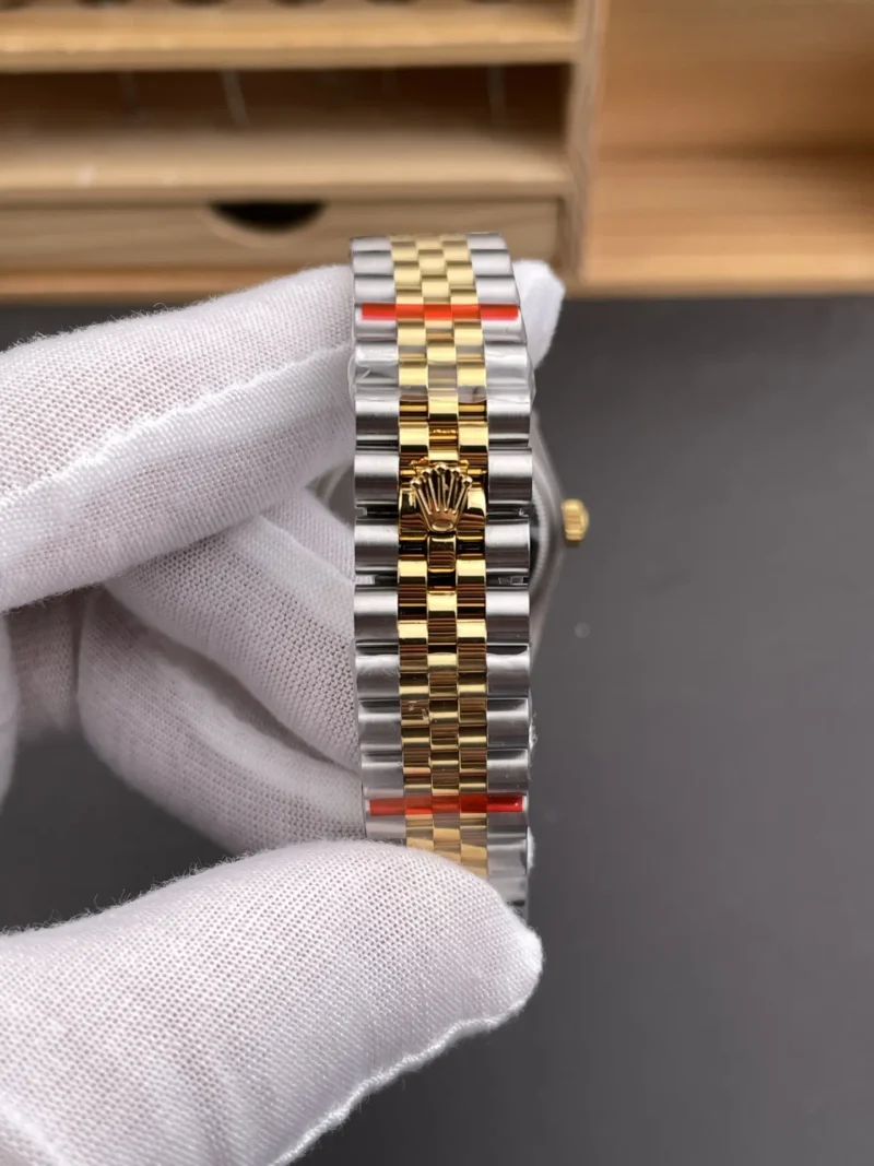 Rolex Datejust Two-Tone Black Ladies 31mm