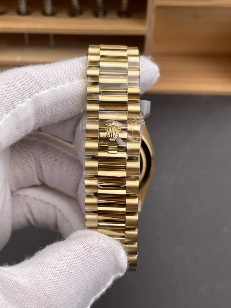 Rolex Day-Date Yellow Baguette Diamond 40mm