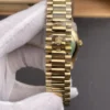 Rolex Day-Date Black Baguette Diamond 40mm