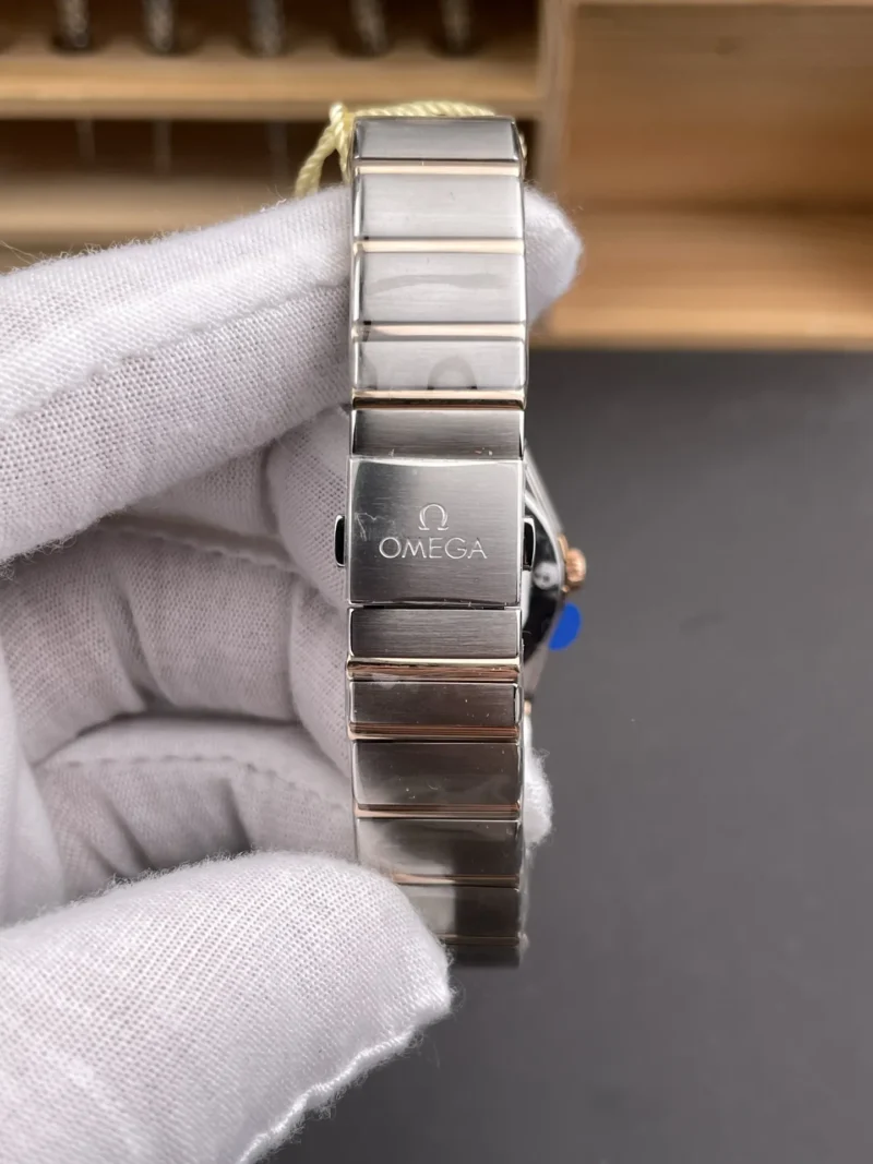 Omega Constellation Two-Tone Rose Gold Ladies 28mm