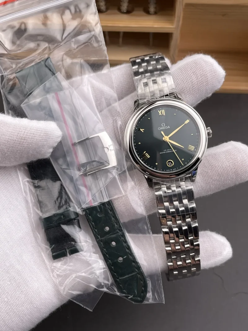 Omega De Ville Green Dial 34mm