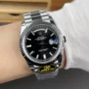 Rolex Black Baguette Diamond 40mm