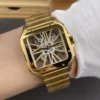 Cartier Santos Skeleton