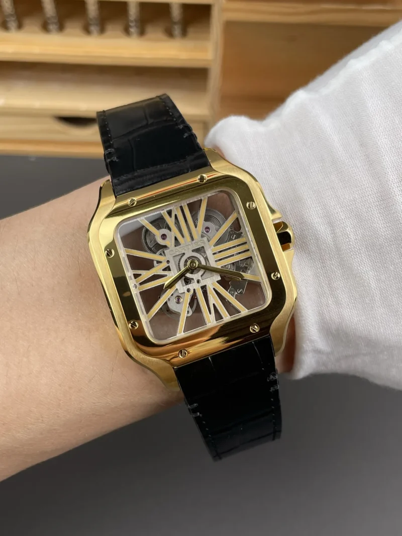 Cartier Santos Skeleton