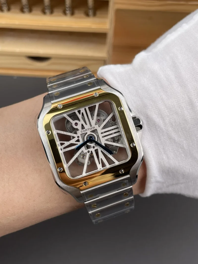 Cartier Santos Skeleton