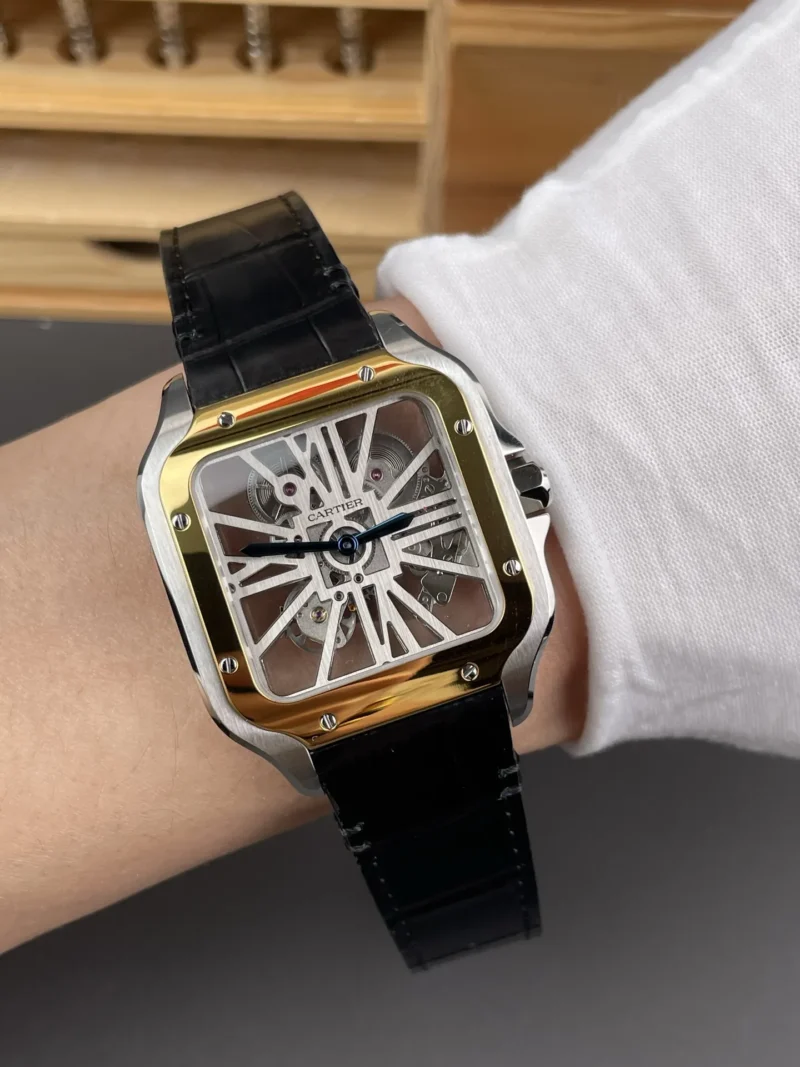Cartier Santos Skeleton