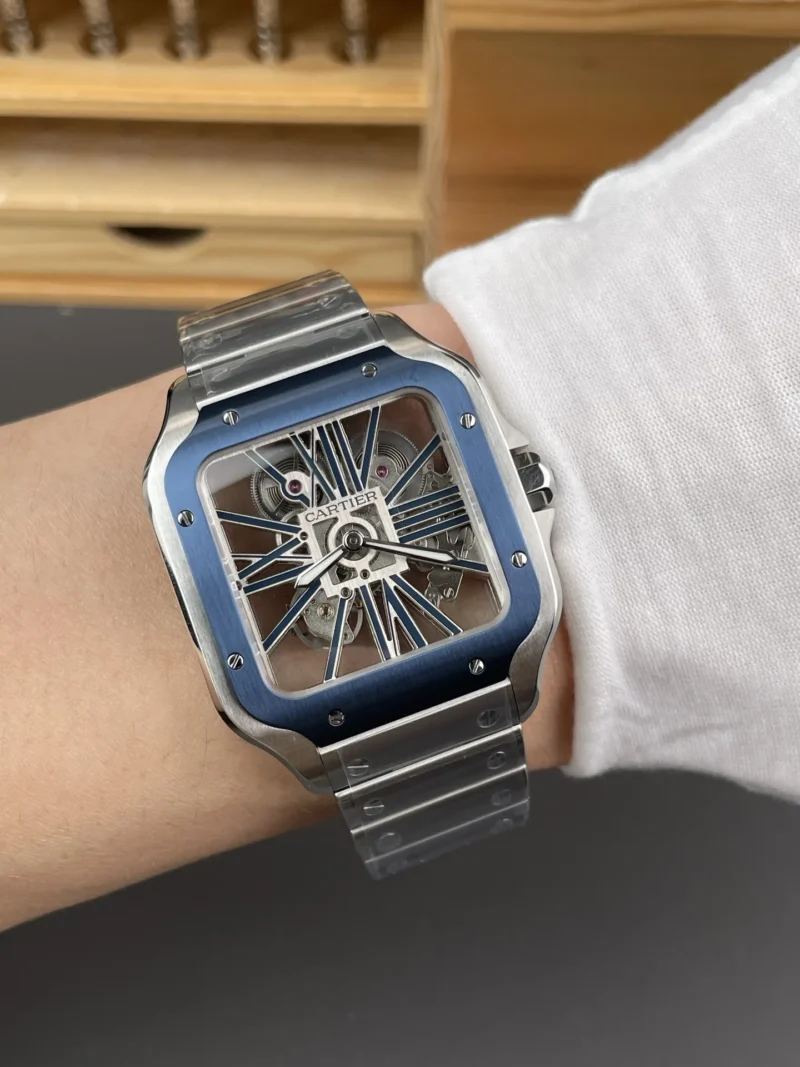 Cartier Santos Skeleton