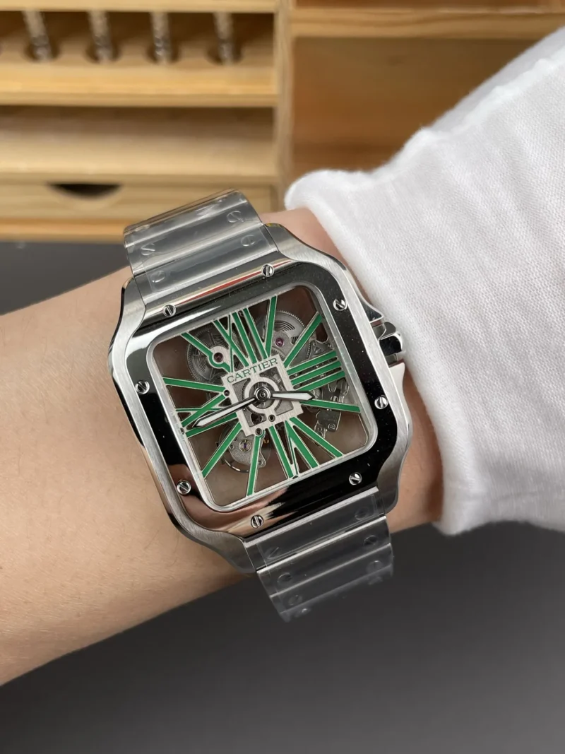 Cartier Santos Skeleton