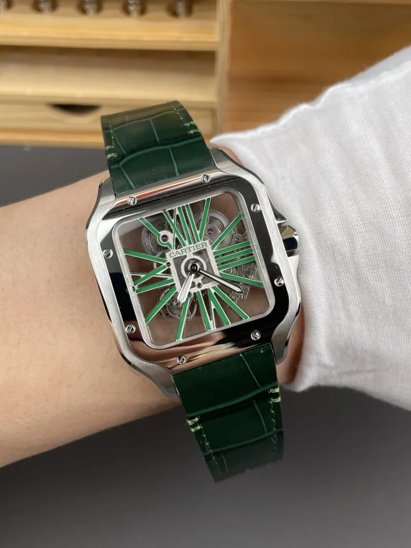 Cartier Santos Skeleton