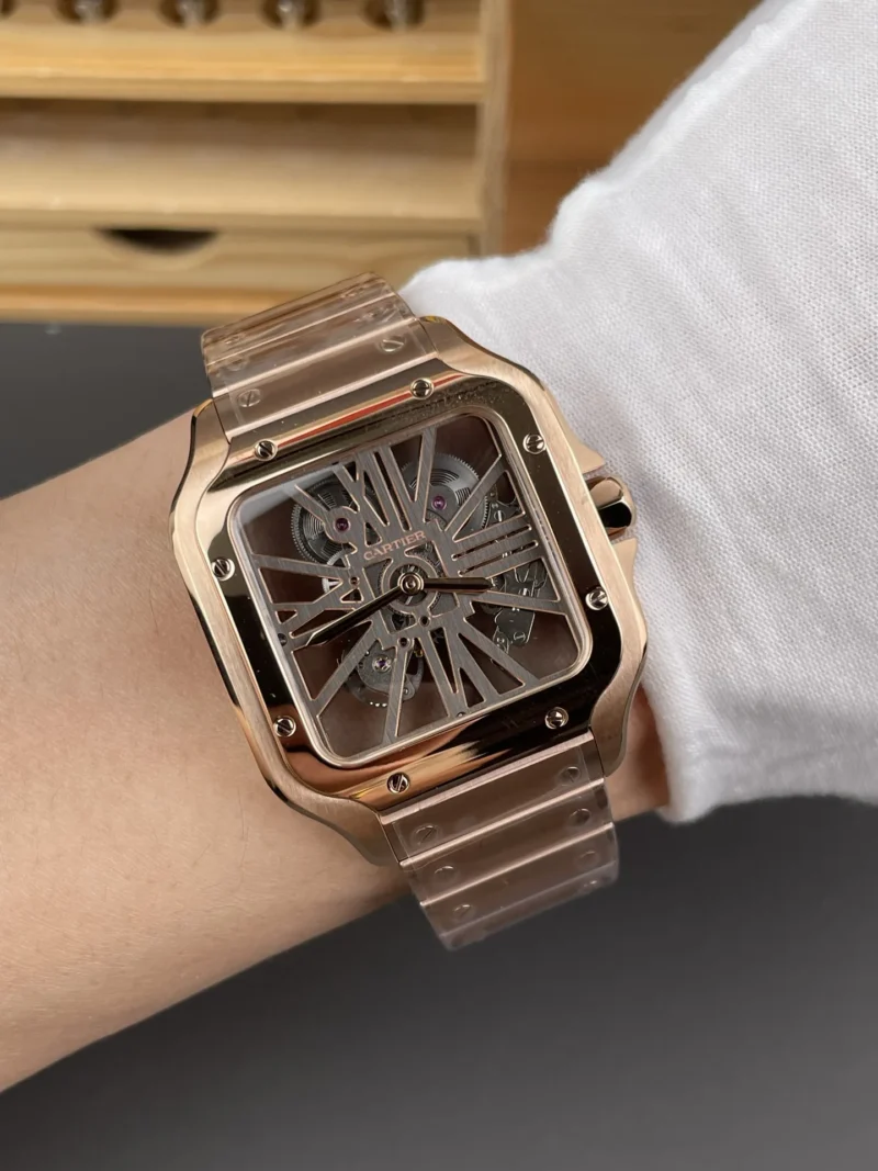 Cartier Santos Rose Gold