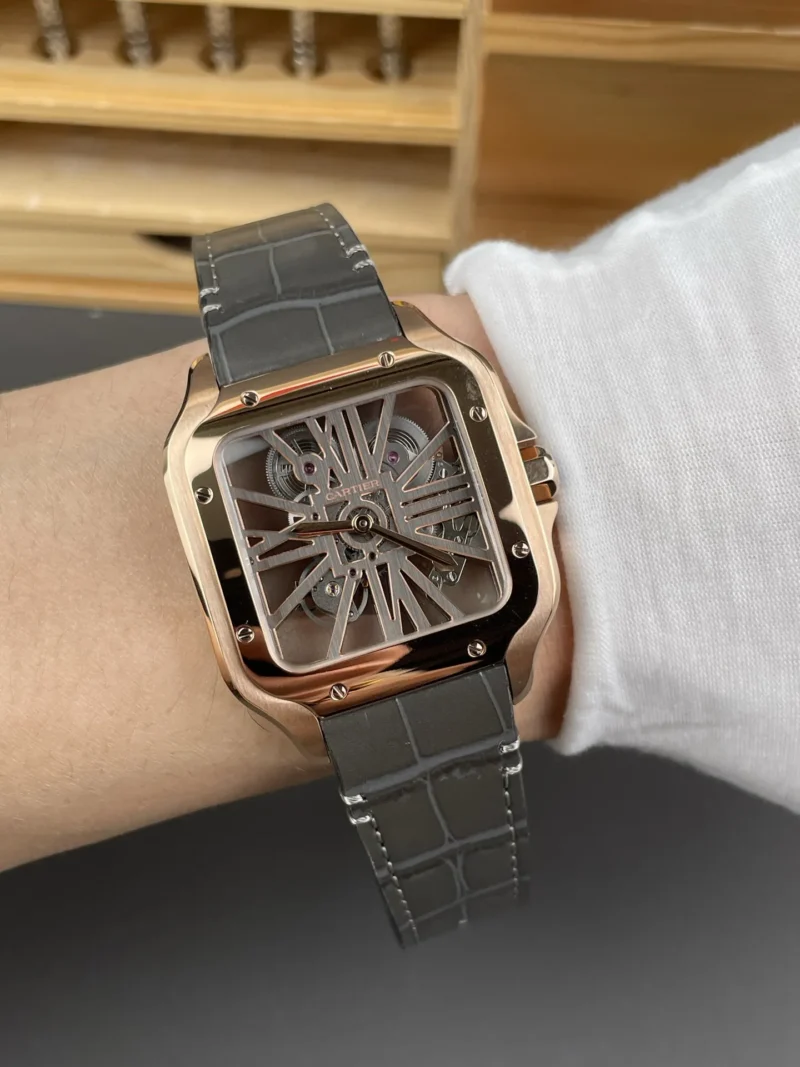 Cartier Santos Rose Gold