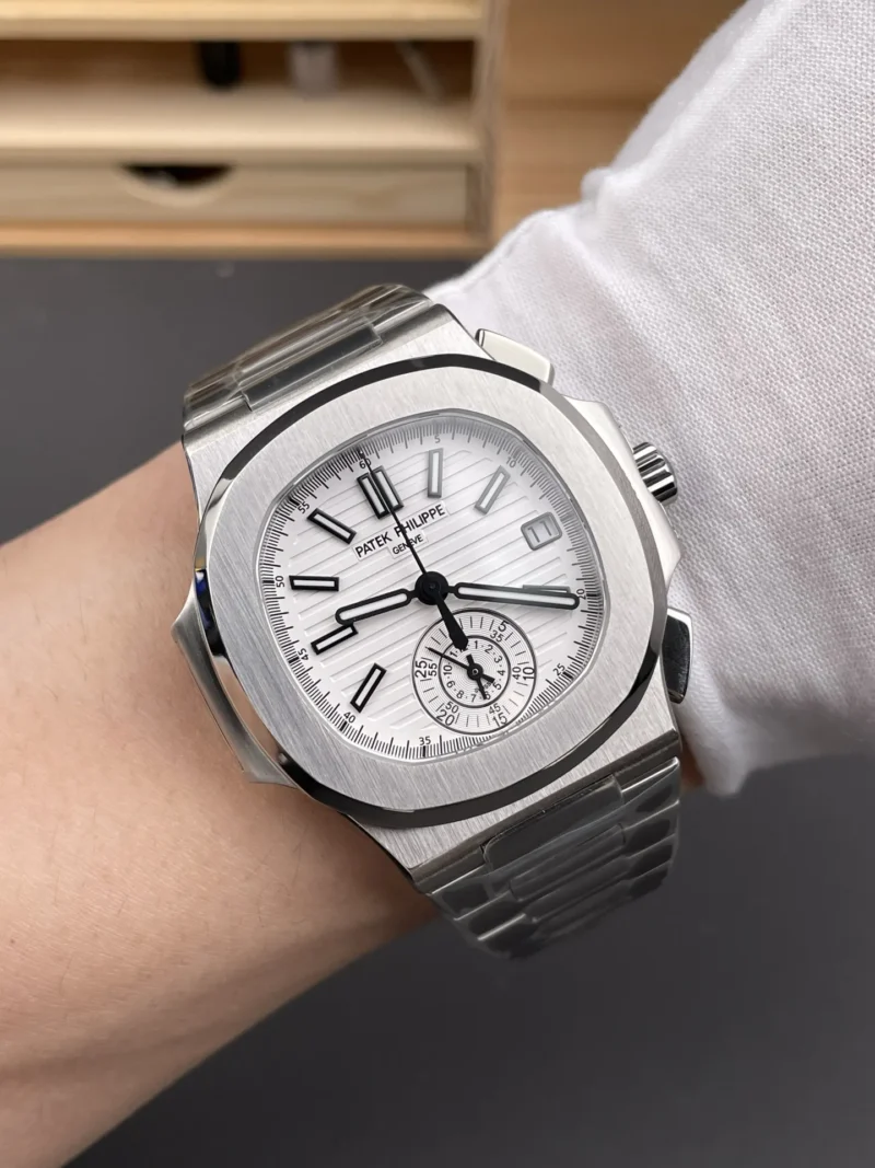 Patek Philippe Nautilus 5980 White Dial 40.5mm