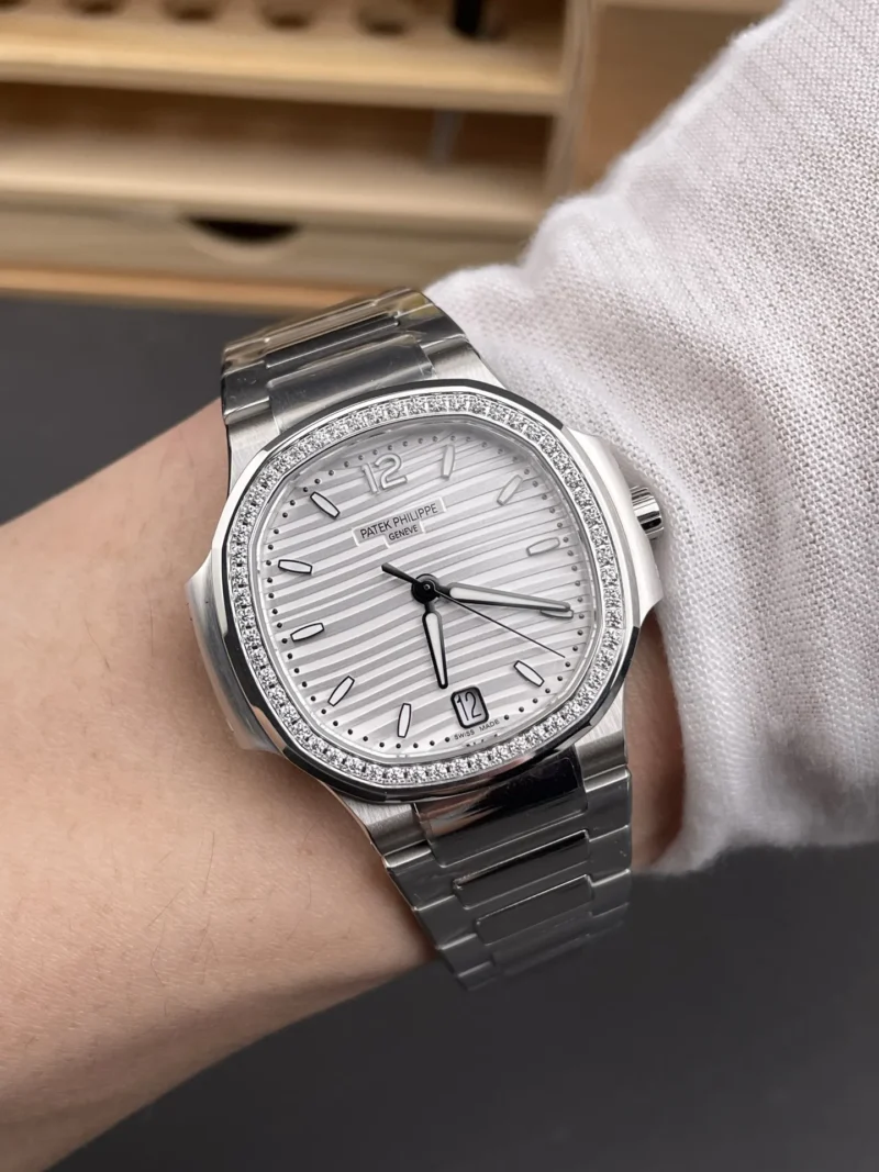 Patek Philippe Nautilus 7118 Diamond Bezel 35.2mm