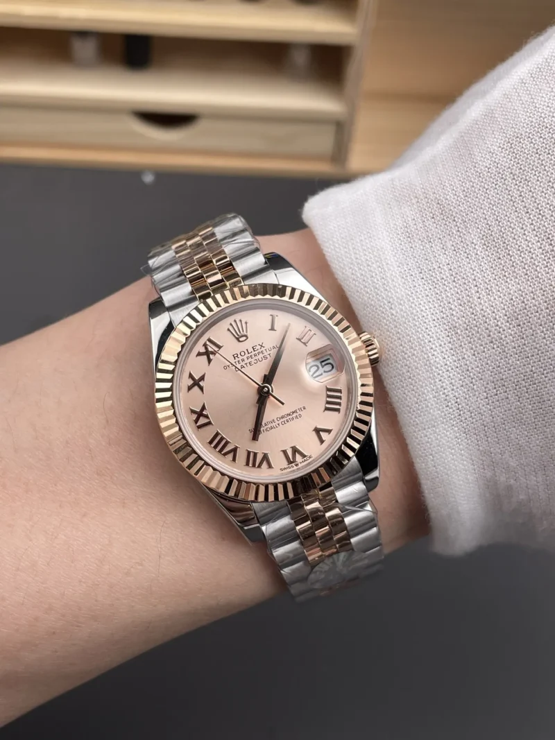 Rolex Datejust Two-Tone Rose Gold Ladies 31mm