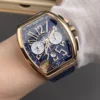 Franck Muller Vanguard Rose Gold Chronograph 44x53.7mm