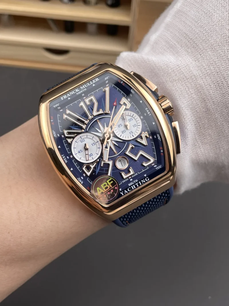 Franck Muller Vanguard Rose Gold Chronograph 44x53.7mm