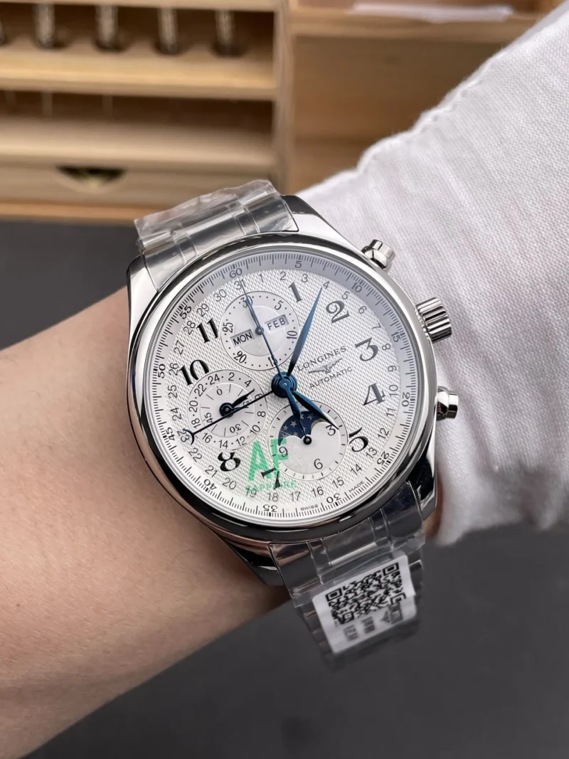 Longines Master Collection White Dial 42mm