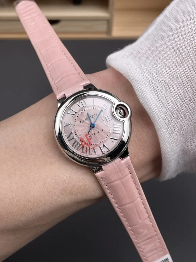 Cartier Ballon Bleu Leather Strap 33mm