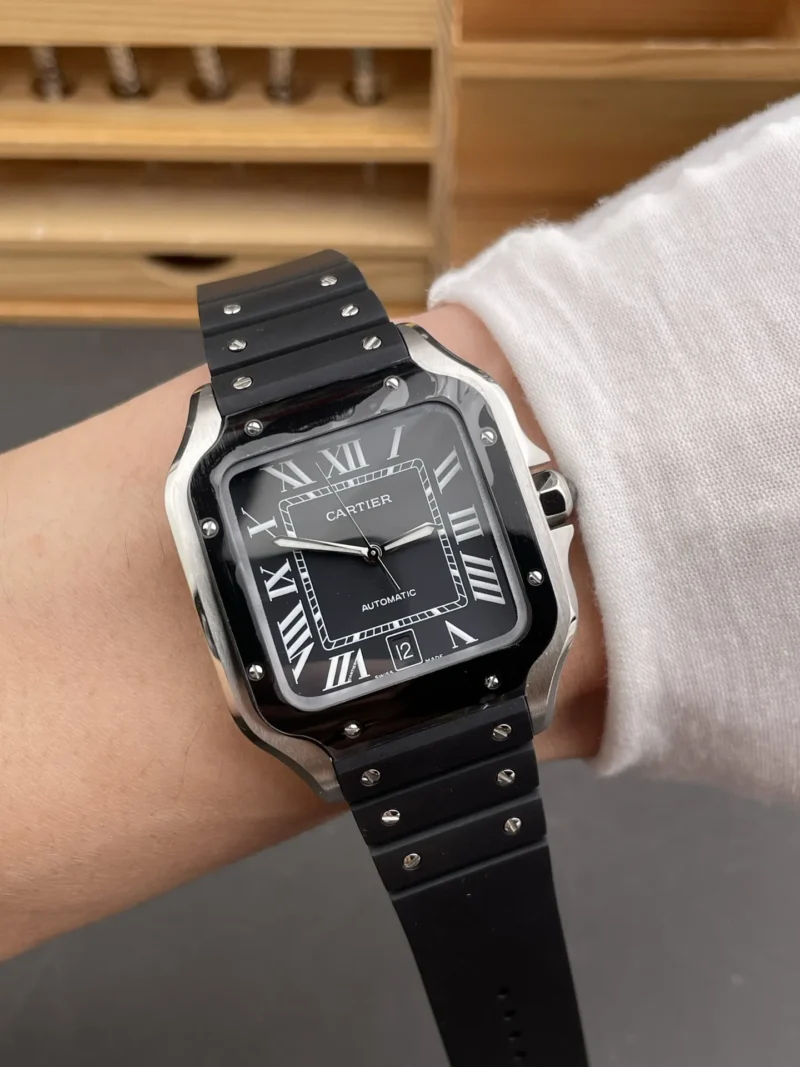 Cartier Santos Black Vader 39.8mm