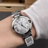 Cartier Ballon Bleu White Dial 33mm