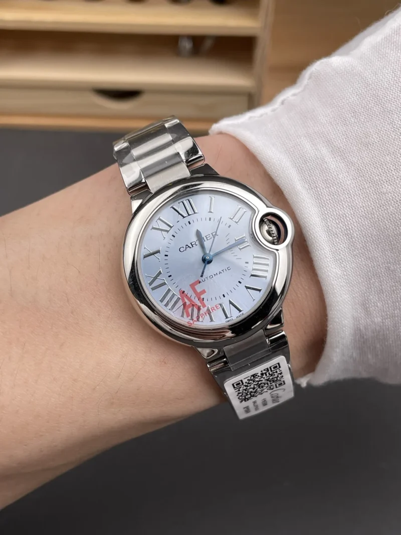 Cartier Ballon Bleu Ice Blue 33mm