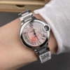 Cartier Ballon Bleu Pink Dial 33mm