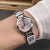 Cartier Ballon Bleu Pink Ladies 28mm