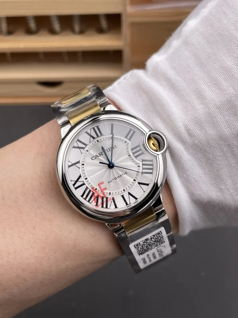 Cartier Ballon Bleu Two-Tone Blue 36mm