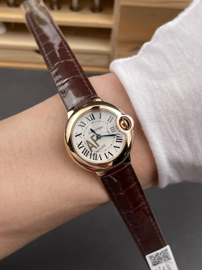 Cartier Ballon Bleu White Dial Ladies 28mm