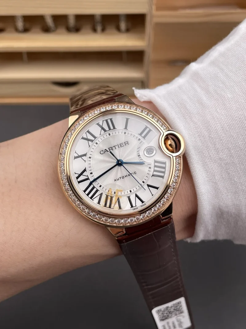 Cartier Ballon Bleu Diamond Bezel 42mm