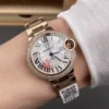 Cartier Ballon Bleu Diamond Bezel 33mm