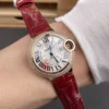 Cartier Ballon Bleu Diamond Bezel 33mm