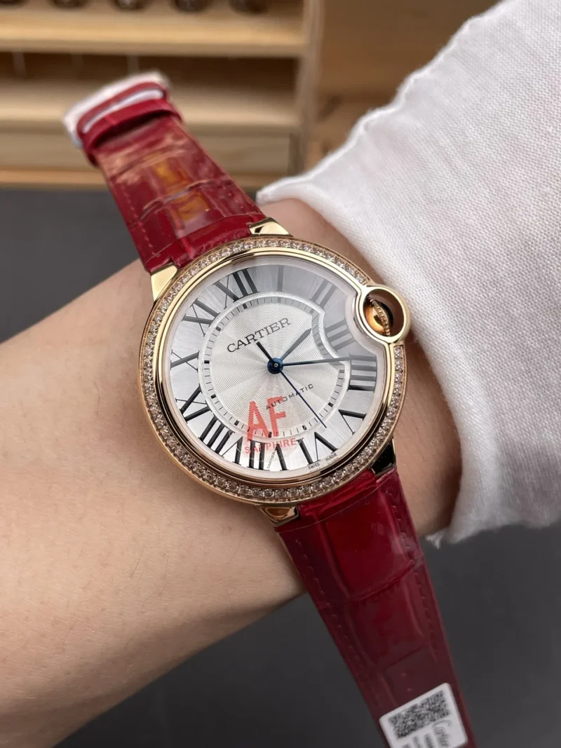 Cartier Ballon Bleu Diamond Bezel 36mm