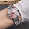 Cartier Ballon Bleu Diamond Bezel 33mm