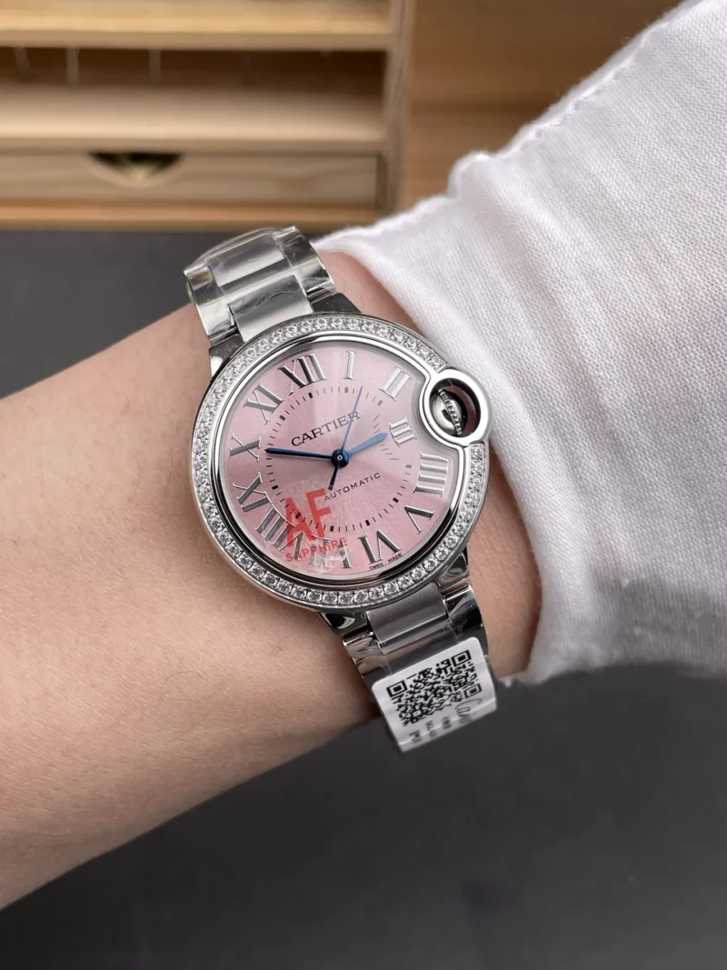 Cartier Ballon Bleu Diamond Bezel 33mm