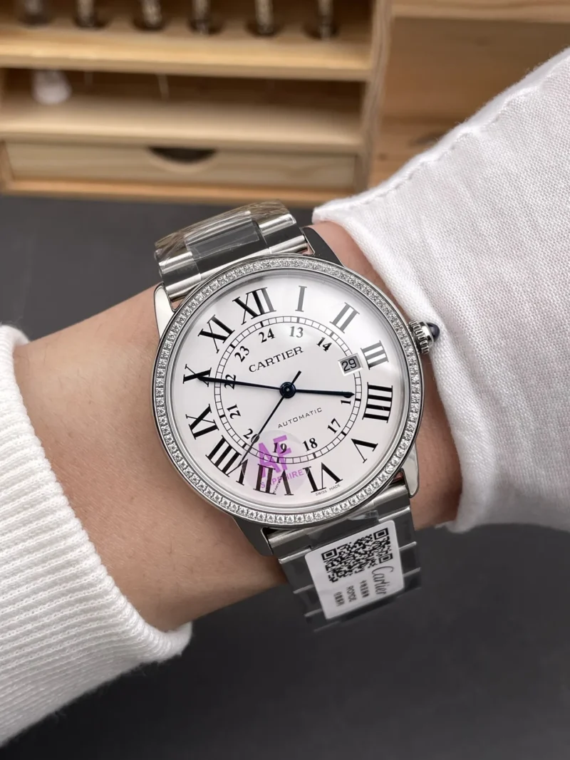 Cartier Ronde Diamond Bezel 42mm