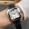 Cartier Santos White Dial 39.8mm